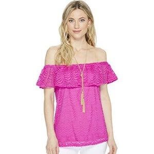 Lilly Pulitzer Berry Sangria La Fortuna Top